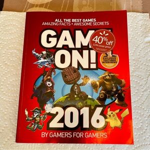 2016 Game On Paperback Book